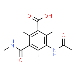 ChemSpider 2D Image | Iotalamic acid | C11H9I3N2O4