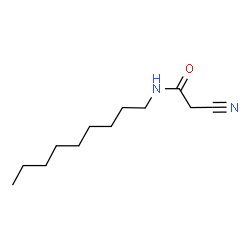 ChemSpider 2D Image | 2-Cyano-N-nonylacetamide | C12H22N2O