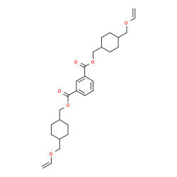 ChemSpider 2D Image | Bis({4-[(vinyloxy)methyl]cyclohexyl}methyl) isophthalate | C28H38O6