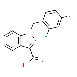 ChemSpider 2D Image | Lonidamine | C15H10Cl2N2O2