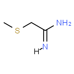 ChemSpider 2D Image | 2-(Methylthio)ethanimidamide | C3H8N2S