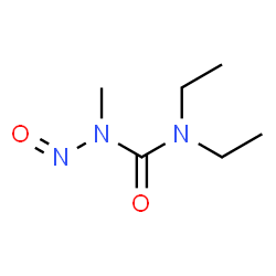 ChemSpider 2D Image | 1,1-Diethyl-3-methyl-3-nitrosourea | C6H13N3O2