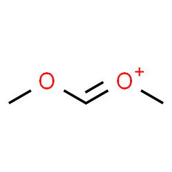 ChemSpider 2D Image | (E)-(Methoxymethylene)(methyl)oxonium | C3H7O2