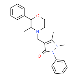 ChemSpider 2D Image | morazone | C23H27N3O2