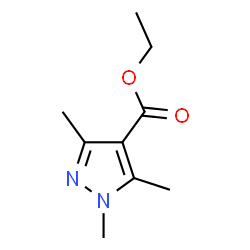 ChemSpider 2D Image | Ethyl 1,3,5-trimethyl-1H-pyrazole-4-carboxylate | C9H14N2O2