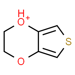 ChemSpider 2D Image | 2,3-Dihydrothieno[3,4-b][1,4]dioxin-1-ium | C6H7O2S