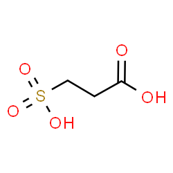 ChemSpider 2D Image | 3-Sulfopropanoic acid | C3H6O5S
