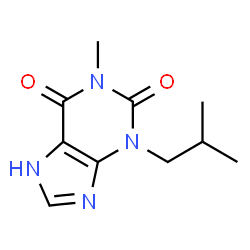 ChemSpider 2D Image | IBMX | C10H14N4O2