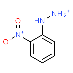 ChemSpider 2D Image | (2-Nitrophenyl)hydrazinium | C6H8N3O2