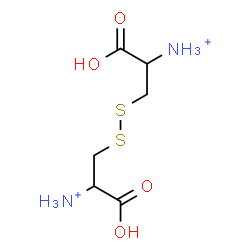 ChemSpider 2D Image | 2,2'-Disulfanediylbis(1-carboxyethanaminium) | C6H14N2O4S2