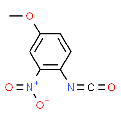 ChemSpider 2D Image | 4-Methoxy-2-Nitrophenyl Isocyanate | C8H6N2O4