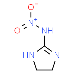 ChemSpider 2D Image | N-Nitroimidazolidin-2-imine | C3H6N4O2