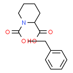 ChemSpider 2D Image | N-Cbz-2-Piperidinecarboxylic acid | C14H17NO4