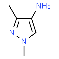 ChemSpider 2D Image | 1,3-Dimethyl-1H-pyrazol-4-amine | C5H9N3
