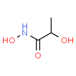ChemSpider 2D Image | N,2-Dihydroxypropanamide | C3H7NO3