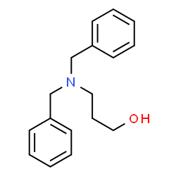 ChemSpider 2D Image | 3-(Dibenzylamino)-1-propanol | C17H21NO