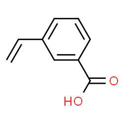 ChemSpider 2D Image | 3-Vinylbenzoic acid | C9H8O2