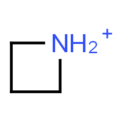 ChemSpider 2D Image | Azetidinium | C3H8N