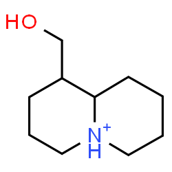 ChemSpider 2D Image | 1-(Hydroxymethyl)octahydro-2H-quinolizinium | C10H20NO