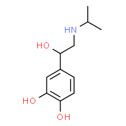 ChemSpider 2D Image | Isoprenaline | C11H17NO3