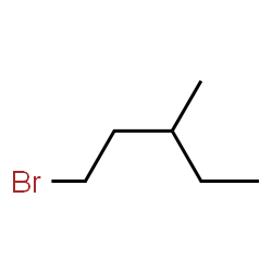 ChemSpider 2D Image | 1-Bromo-3-methylpentane | C6H13Br