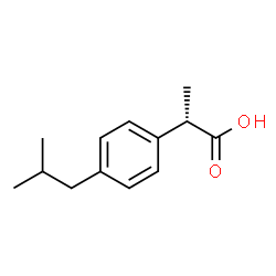 ChemSpider 2D Image | (S)-(+)-Ibuprofen | C13H18O2