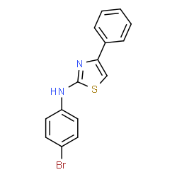 ChemSpider 2D Image | RCGD 423 | C15H11BrN2S