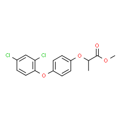 ChemSpider 2D Image | diclofop-methyl | C16H14Cl2O4