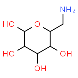 ChemSpider 2D Image | 6-Amino-6-deoxyhexopyranose | C6H13NO5