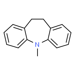 ChemSpider 2D Image | 5-Methyl-10,11-dihydro-5H-dibenzo[b,f]azepine | C15H15N