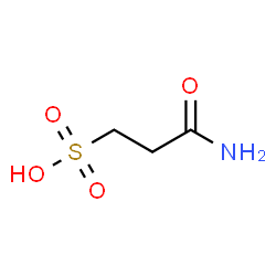 ChemSpider 2D Image | 3-Amino-3-oxo-1-propanesulfonic acid | C3H7NO4S