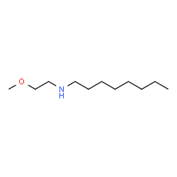 ChemSpider 2D Image | N-(2-Methoxyethyl)-1-octanamine | C11H25NO