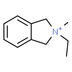 ChemSpider 2D Image | 2-Ethyl-2-methyl-2,3-dihydro-1H-isoindolium | C11H16N