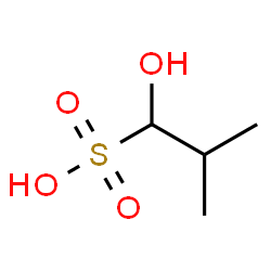 ChemSpider 2D Image | 1-Hydroxy-2-methyl-1-propanesulfonic acid | C4H10O4S
