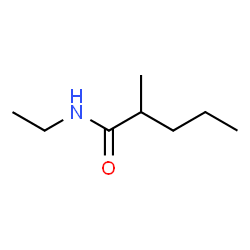 ChemSpider 2D Image | N-Ethyl-2-methylpentanamide | C8H17NO