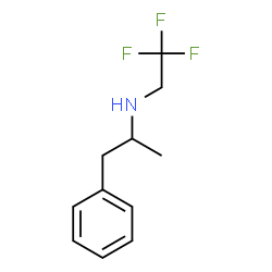 ChemSpider 2D Image | 1-Phenyl-N-(2,2,2-trifluoroethyl)-2-propanamine | C11H14F3N