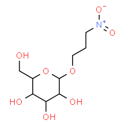 ChemSpider 2D Image | 3-Nitropropyl hexopyranoside | C9H17NO8