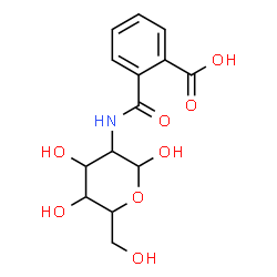 ChemSpider 2D Image | 2-[(2-Carboxybenzoyl)amino]-2-deoxyhexopyranose | C14H17NO8