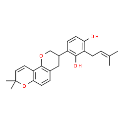 ChemSpider 2D Image | Hispaglabridin A | C25H28O4