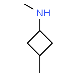ChemSpider 2D Image | N,3-Dimethylcyclobutanamine | C6H13N