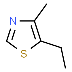 ChemSpider 2D Image | 4-Methyl-5-ethylthiazole | C6H9NS
