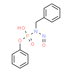 ChemSpider 2D Image | Phenyl hydrogen N-benzyl-N'-oxophosphorohydrazidate | C13H13N2O4P
