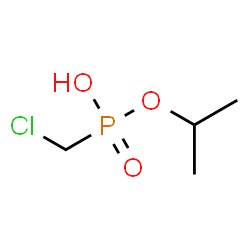 ChemSpider 2D Image | Isopropyl hydrogen (chloromethyl)phosphonate | C4H10ClO3P
