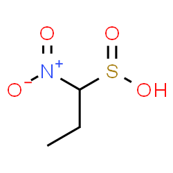 ChemSpider 2D Image | 1-Nitro-1-propanesulfinic acid | C3H7NO4S