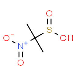 ChemSpider 2D Image | 2-Nitro-2-propanesulfinic acid | C3H7NO4S