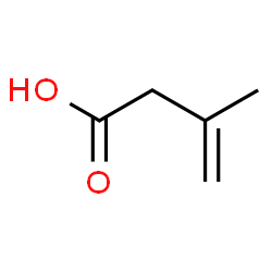 ChemSpider 2D Image | 3-Methyl-3-butenoic acid | C5H8O2