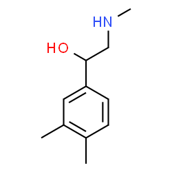 ChemSpider 2D Image | 1-(3,4-Dimethylphenyl)-2-(methylamino)ethanol | C11H17NO