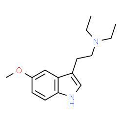 ChemSpider 2D Image | 5-METHOXY-N,N-DIETHYLTRYPTAMINE | C15H22N2O