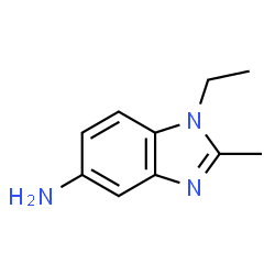 ChemSpider 2D Image | 1-Ethyl-2-methyl-1H-benzimidazol-5-amine | C10H13N3