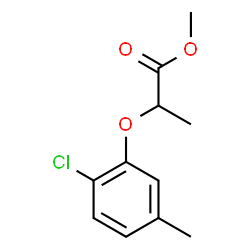 ChemSpider 2D Image | Methyl 2-(2-chloro-5-methylphenoxy)propanoate | C11H13ClO3